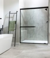 Wind Gust Shower Wall Kit 36x36x78 | Gemini Tile and Marble