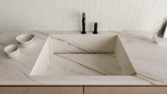 Concord 2X2 Mosaic Dawn Matte | Gemini Tile and Marble
