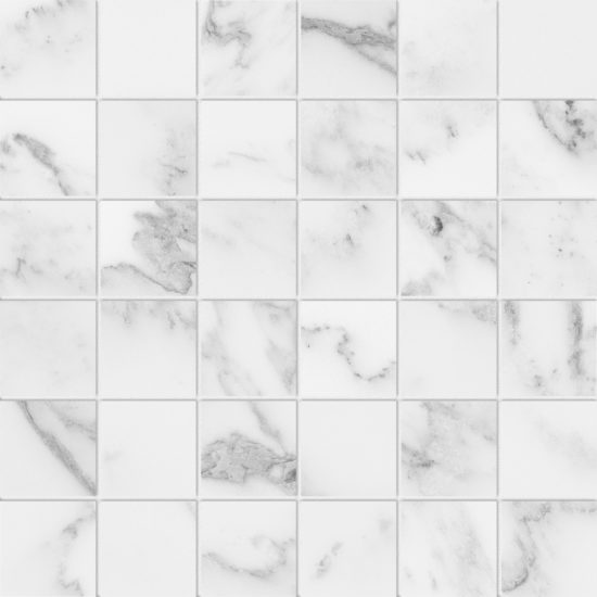 Florence 2X2 Bianco Matte Mosaic | Gemini Tile and Marble