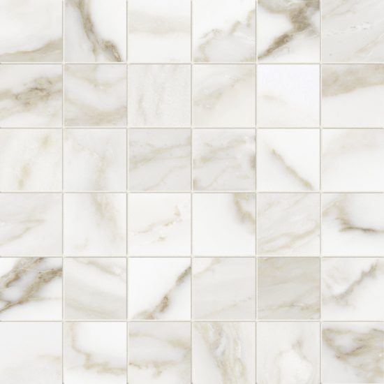 Florence 2X2 Calacatta Matte Mosaic | Gemini Tile and Marble