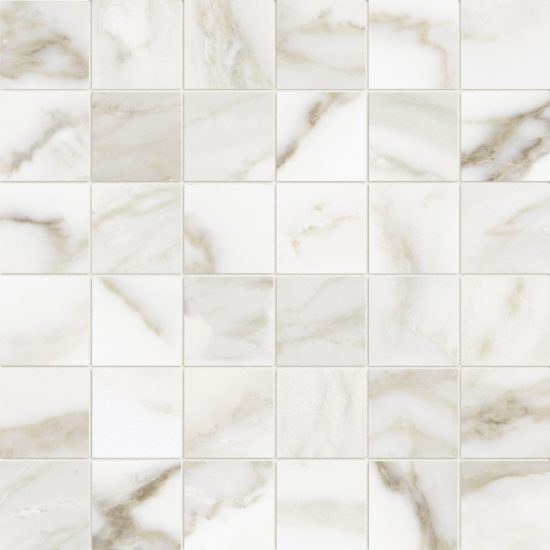 Florence 2X2 Calacatta Matte Mosaic | Gemini Tile and Marble