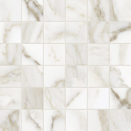 Florence 2X2 Calacatta Matte Mosaic | Gemini Tile and Marble