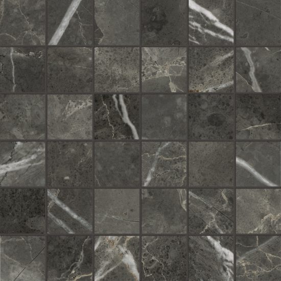 Florence 2X2 Carbon Matte Mosaic | Gemini Tile and Marble