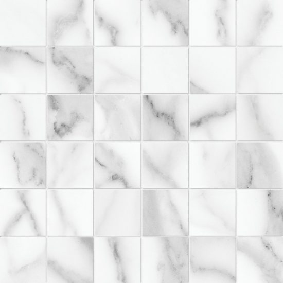 Florence 2X2 Statuario Matte Mosaic | Gemini Tile and Marble