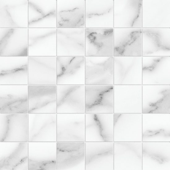 Florence 2X2 Statuario Matte Mosaic | Gemini Tile and Marble