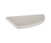Marmiline Ash 9x9 Corner Shelf | Gemini Tile and Marble