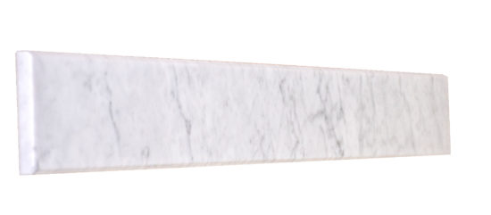 Bianco Carrara Saddle 4x36x3/4