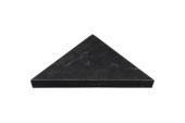 Black Ice Shower Bench 26x18.63x3 | Gemini Tile and Marble