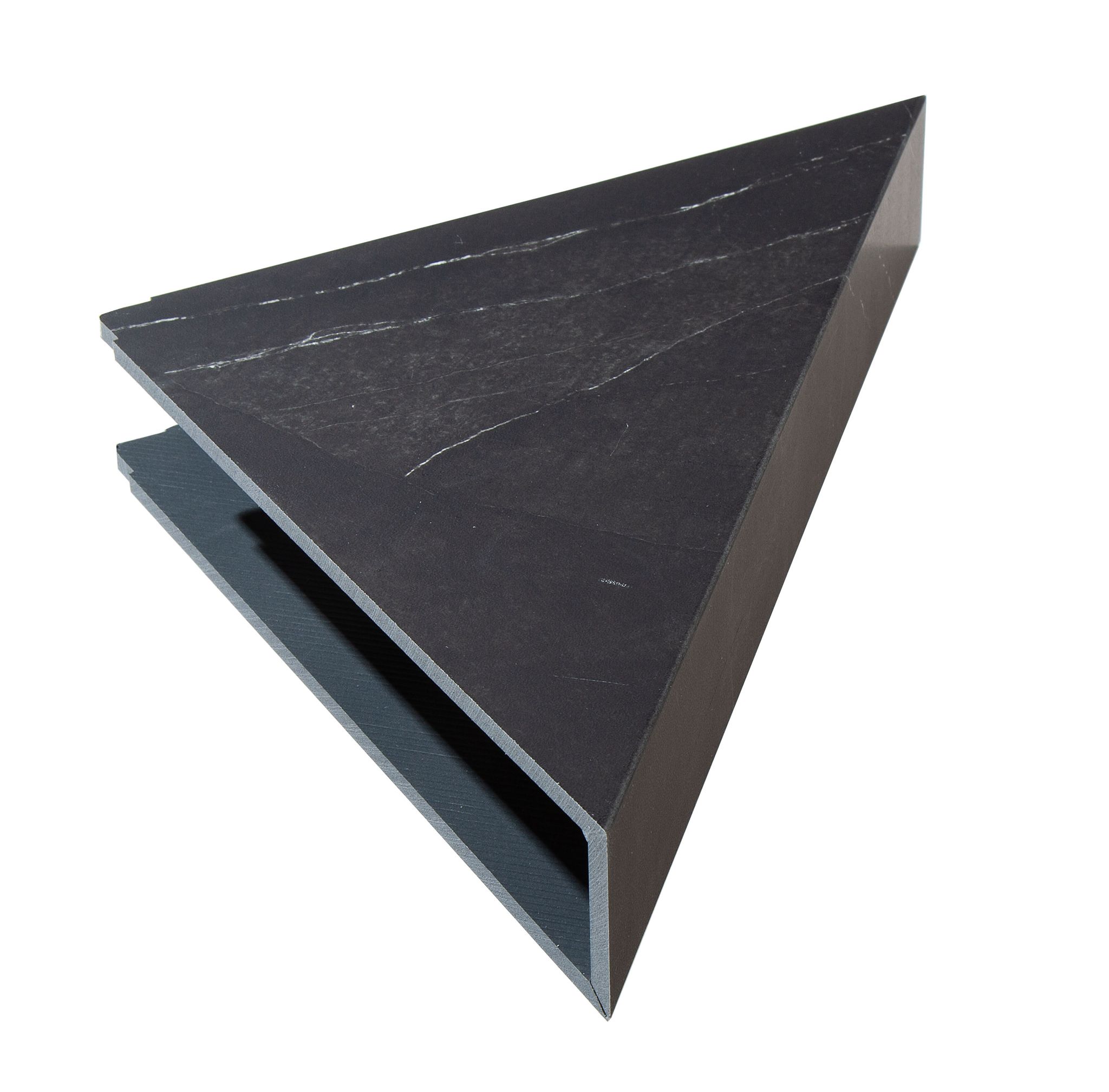 Black Ice Shower Shelf 14.56x7.12x2 | Gemini Tile and Marble