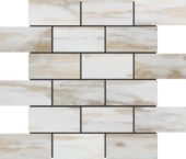 2"x4" Glazed Ceramic Beige Mix Rough Surface Mosaic | Gemini Tile and Marble