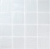 3"x3" White Glass Mosaic | Gemini Tile and Marble