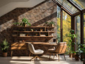 Beige Brown Mix Wood 1.1"x4" Glazed Ceramic Mosaic | Gemini Tile and Marble