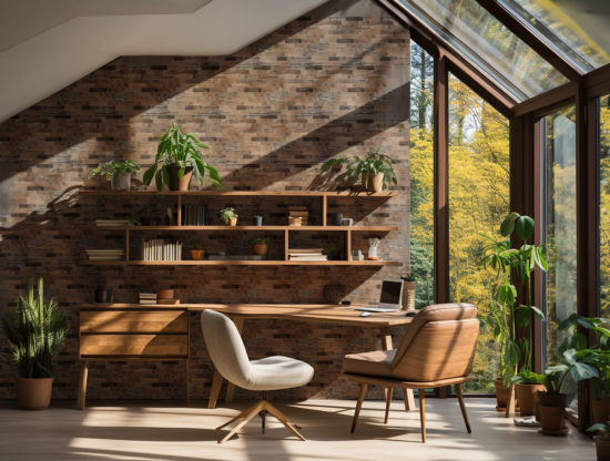 Beige Brown Mix Wood 1.1"x4" Glazed Ceramic Mosaic | Gemini Tile and Marble