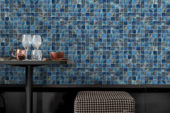 Blue Aluminum 2"x2" Mix Mosaic | Gemini Tile and Marble