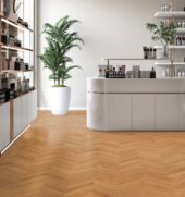 Chevron American Red Oak | Gemini Tile and Marble