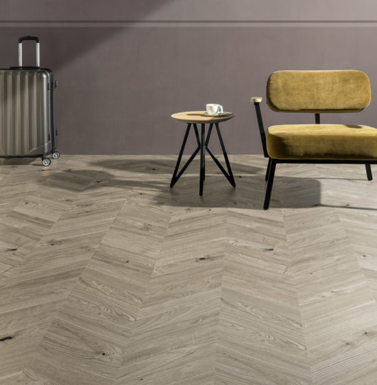 Chevron Oak Sevilla Taupe | Gemini Tile and Marble