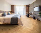 Chevron Oak Villa Gold | Gemini Tile and Marble