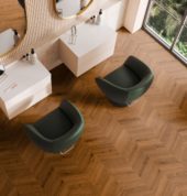 Chevron Timber Espresso | Gemini Tile and Marble