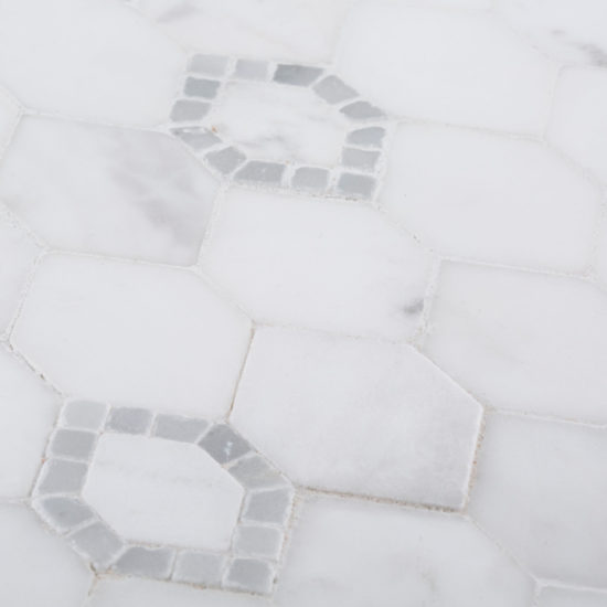 Daffodil Grey Mosaic | Gemini Tile and Marble