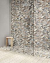 Elongated Hexagon Royal Vein "Leaves" Mosaic | Gemini Tile and Marble