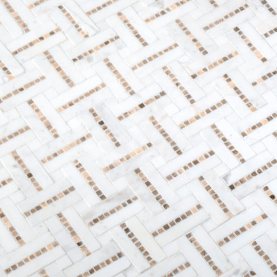 Gazebo Cream Mosaic | Gemini Tile and Marble