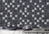 Glass 2"x2" Grey Mix Mosaic | Gemini Tile and Marble