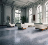 Mini Opus Matte White Grey Marble Stone Interlocking | Gemini Tile and Marble