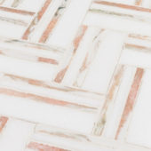 Rosey Weave Mosaic | Gemini Tile and Marble