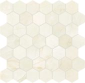 Avorio Crema 2 Hexagon Mosaic | Gemini Tile and Marble