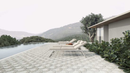 Cabana Horizon Flow Pebble | Gemini Tile and Marble