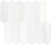 Cosmo Lumino 2x6 Picket Mosaic | Gemini Tile and Marble