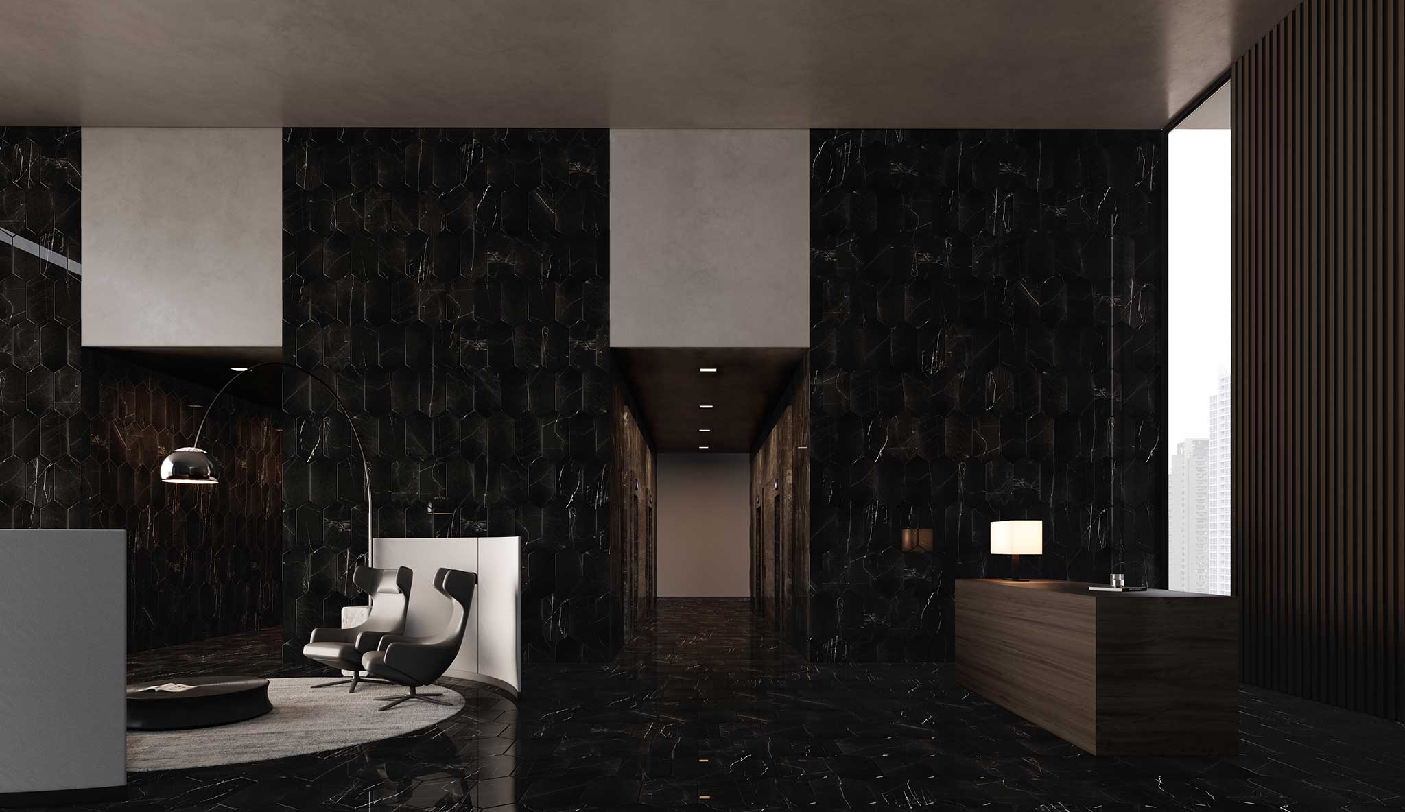 Galaxia Nero 0 | Gemini Tile and Marble