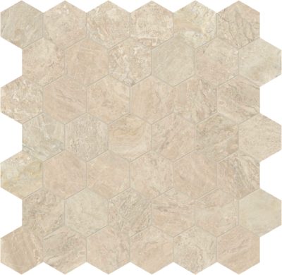 Impero Reale 2 Polished Hexagon Mosaic