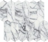 Lilac Volta 2x6 Picket Mosaic | Gemini Tile and Marble