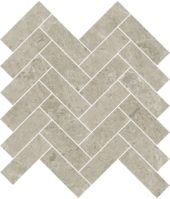 Ritz Gray 1.25x4 Herringbone Mosaic | Gemini Tile and Marble
