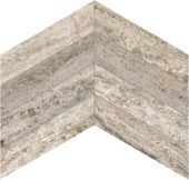 Silver Ash 2x8.5 Chevron Mosaic | Gemini Tile and Marble