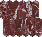 Tuscano Rosso 2x6 Picket Mosaic | Gemini Tile and Marble