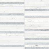 Utopio .5x6 Stacked Polar Mosaic | Gemini Tile and Marble