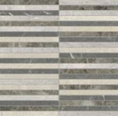 Utopio .5x6 Stacked Terra Mosaic | Gemini Tile and Marble