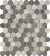 Utopio 1.25  Penny Round Terra  Mosaic | Gemini Tile and Marble