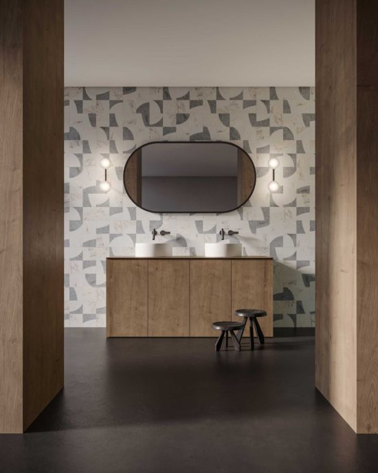 Utopio Eclypse Dove Mosaic | Gemini Tile and Marble