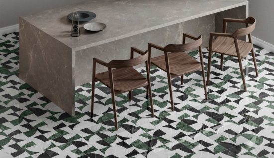 Utopio Eclypse Pine Mosaic | Gemini Tile and Marble