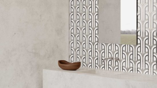 Utopio Florence Mist Mosaic | Gemini Tile and Marble