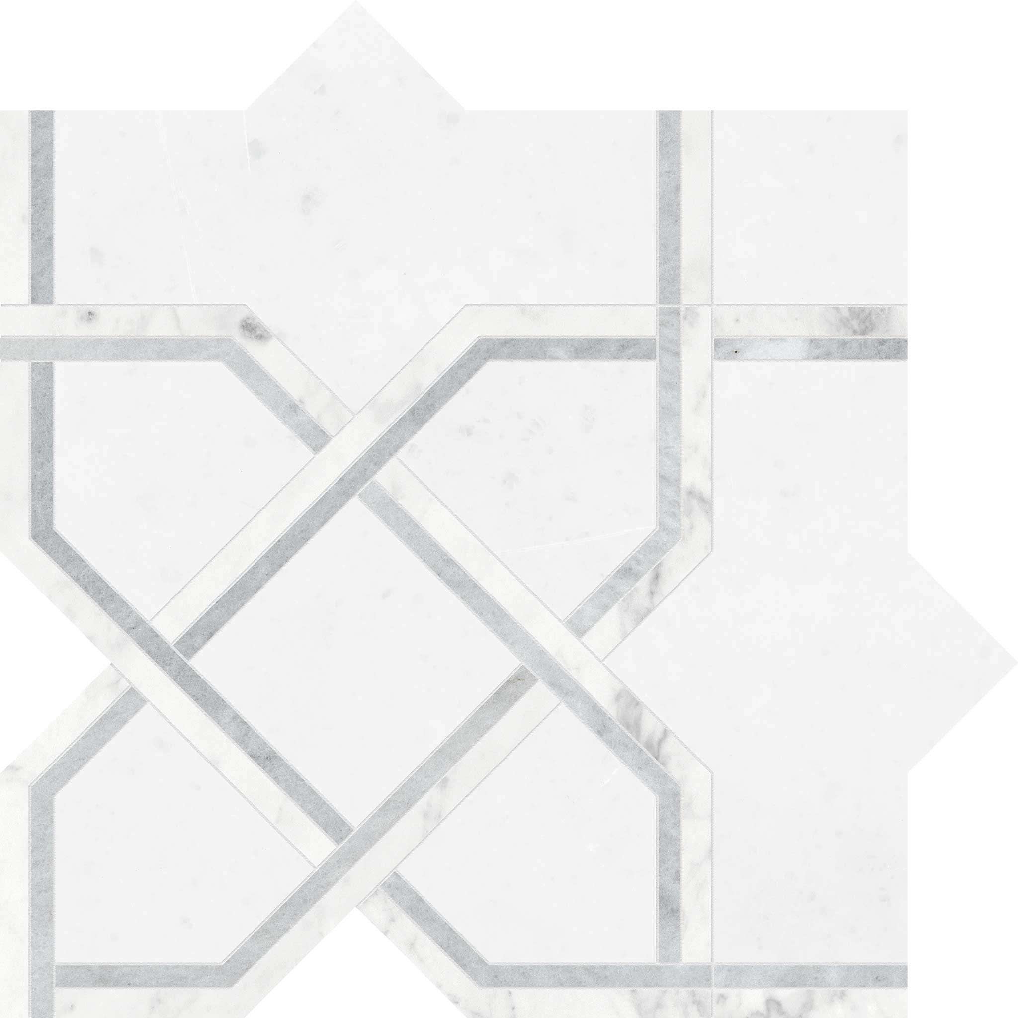 Utopio Madina Dove Mosaic | Gemini Tile and Marble