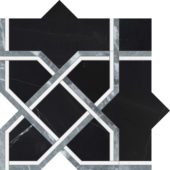Utopio Madina Monochromo Mosaic | Gemini Tile and Marble