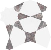 Utopio Stellar Burgundy Mosaic | Gemini Tile and Marble