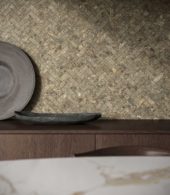 Velutto Ash 1.25x4 Herringbone Mosaic | Gemini Tile and Marble