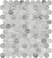 Volcana Notte 1.25 Penny Round Mosaic | Gemini Tile and Marble
