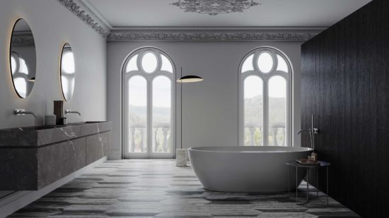 Volcana Notte 24 Picket | Gemini Tile and Marble