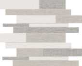 Fabrika Random Strip Mosaic Light Matte | Gemini Tile and Marble